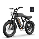 URLIFE T2 Electric Bike - Motor 250W Battery 48V 15.6Ah Pedal Assist Disc brakes - Black